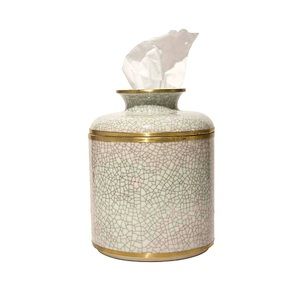 Ceramic tissue box